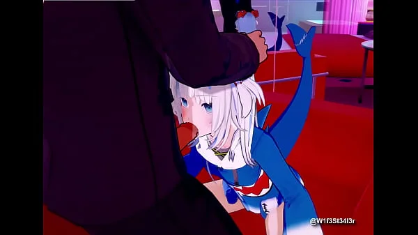 Loving Gura, our shark waifu! A Hololive Hentai Parody