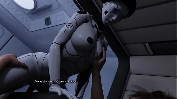 Projekt Passion Busty AI Sex Robot Gets Anal Fucking by Big Cock with Big Bouncing Tits